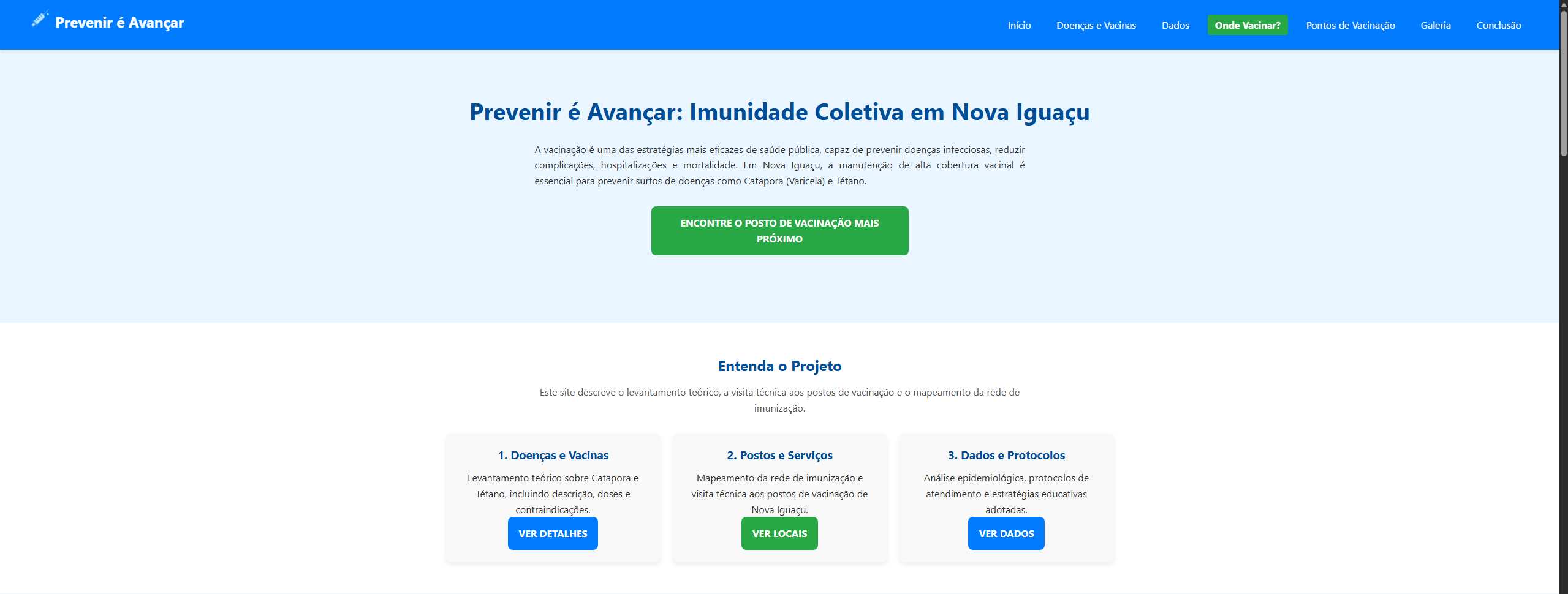 Guia de Imunização Catapora e Tétano
